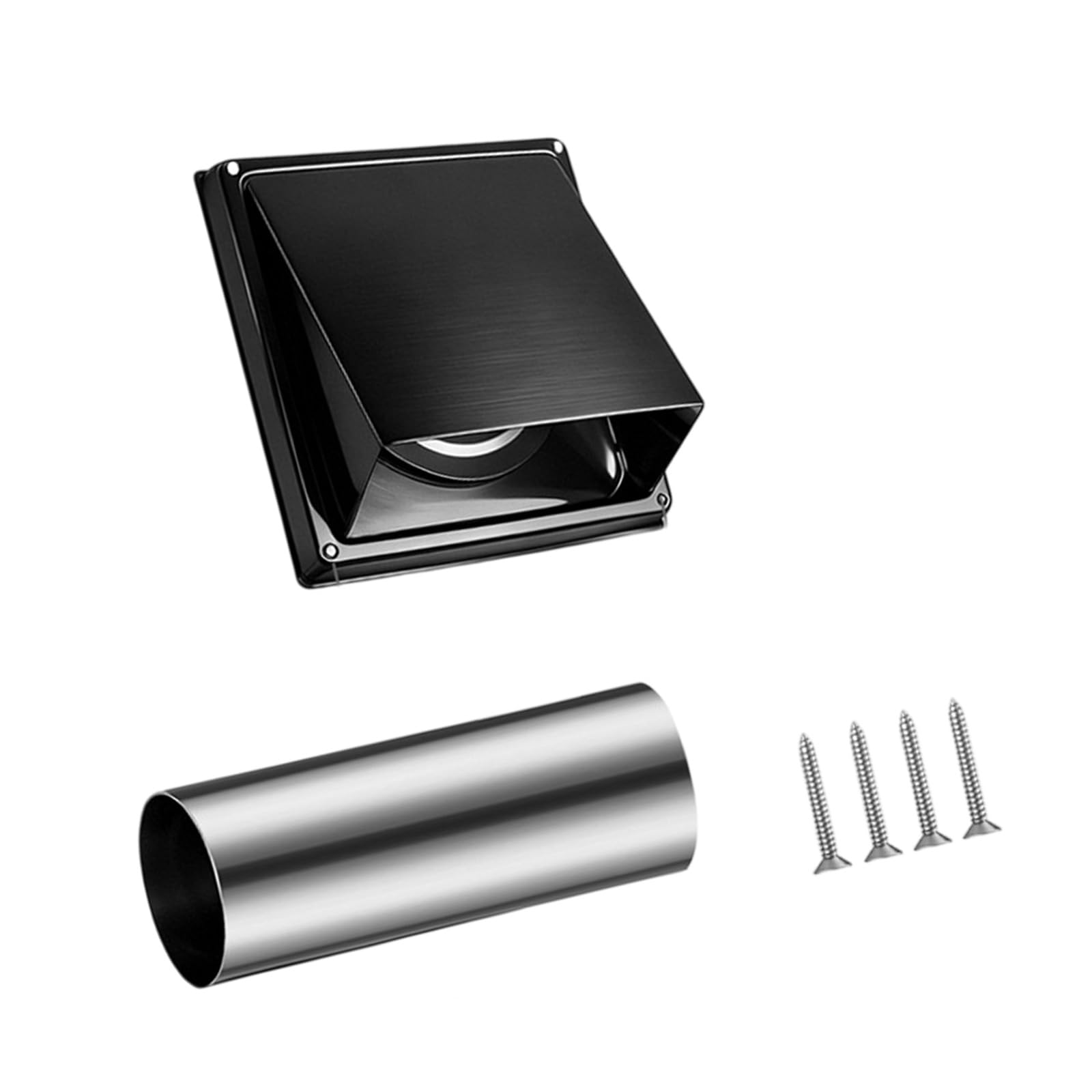 Limtula Weatherproof 6 Inch Dryer Wall Vent Constructed with Reinforced Frame for Extra Strength Dryer Vent Cap