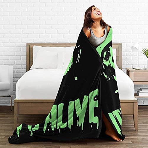 Mioolkt Frankenstein Blanket Throw Blankets Ultra Soft Flannel Lightweight Throws For Couch, Bed thumb #4