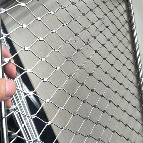 Éliminez les risques de vide | Filet de protection en acier inoxydable 304 pour balcon