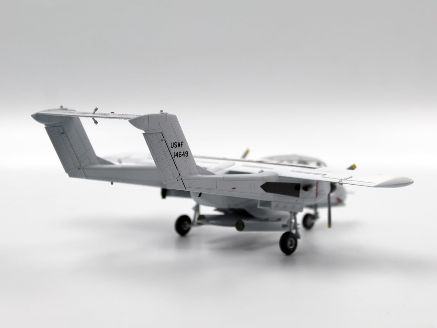 ICM Plastic Model Kit (72185) - OV-10A Bronco, Light Attack and Observation Airplane Model - Plastic Military Plane to Build with Assembly Instructions - Scale 1:72
