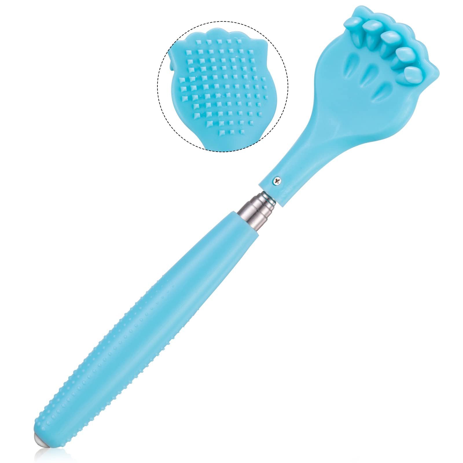 Extendable Telescopic Metal Back Scratcher with Portable Design - Relieve Itchiness Anywhere, Adjustable Length