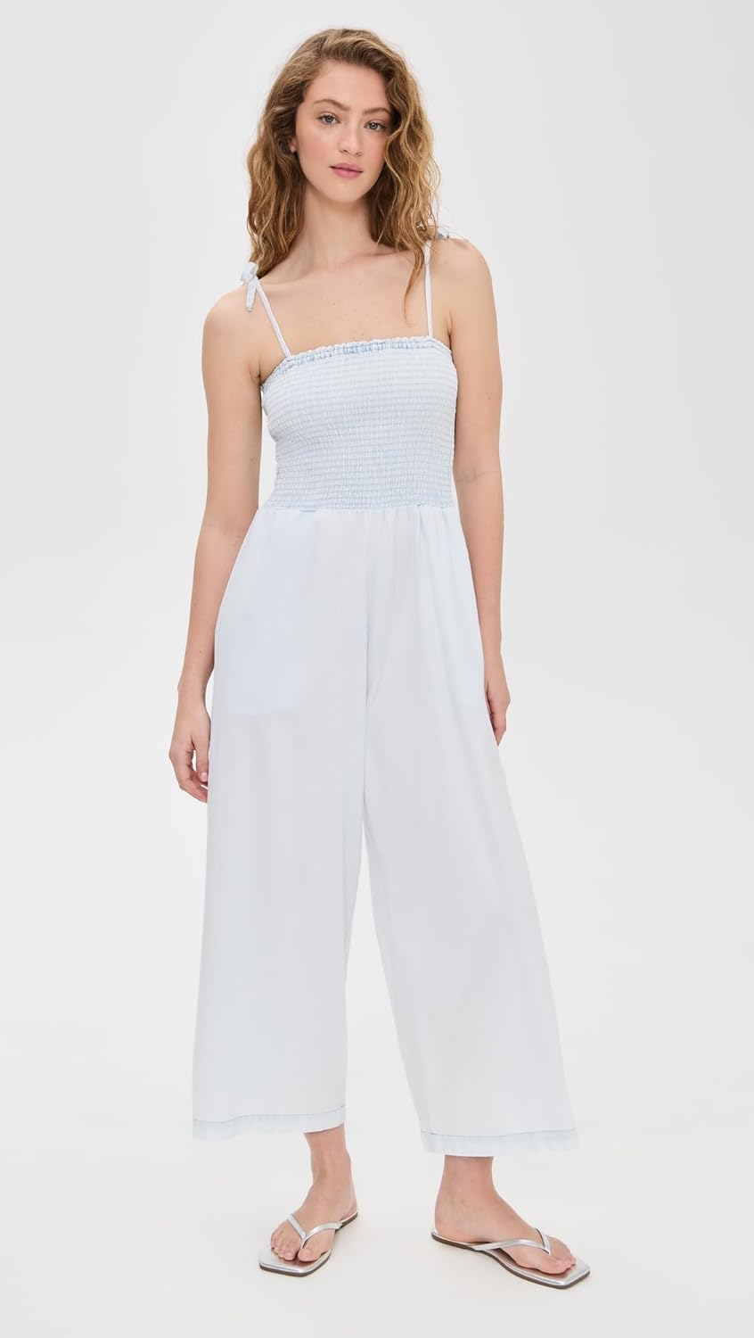 Splendid Women's Indigo Stripe Jumpsuit - Image 2