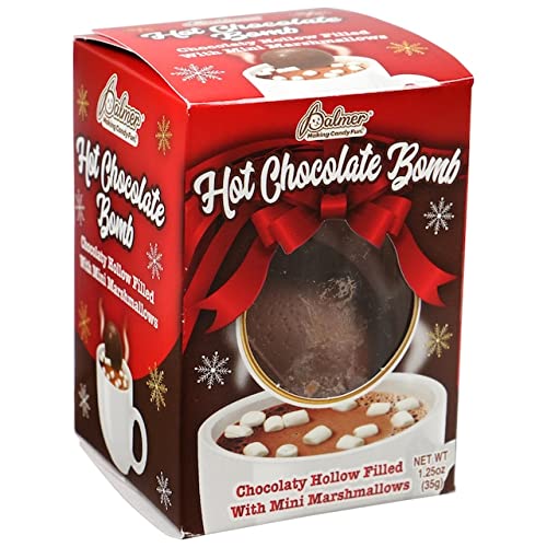 Miniatura 2 de Shoppe Simply Bombas de chocolate caliente con mini malvaviscos perfectas para días fríos y noches durante esta temporada navideña, 1.25 onzas