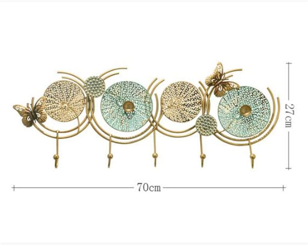 Fashion Wrought Iron Hook Porch Wall Decoration Pendant Behind The Door Coat Personality