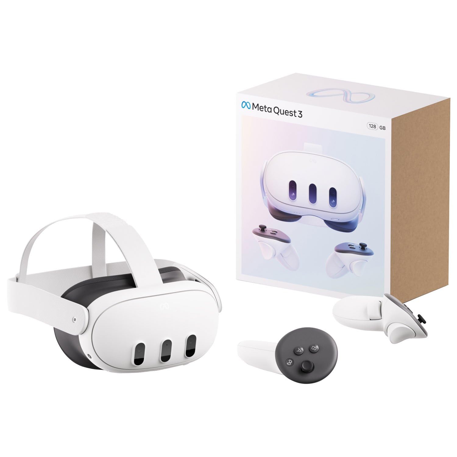 Amazon.com: Meta Quest 3 128GB— Breakthrough Mixed Reality Headset 