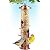 Gray Bunny Metal Bird Feeders for Outdoors Hanging, Brushed Copper Squirrel Proof Bird Feeders with Locking Lid & Adjustable Hanger, Chew-Proof, Weather Resistant - 16 Inches 6 Port