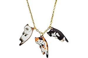 Cute Cat Pendant Necklace: A Feline Charm for Every Cat Lover
