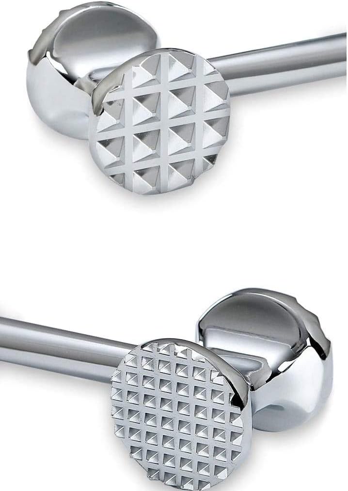 Meat Tenderizer Hammer Tool/Pounder, Dual Sided Meat Tenderizer, Meat Tenderizer Tool for Tenderizing Steak Beef Poultry