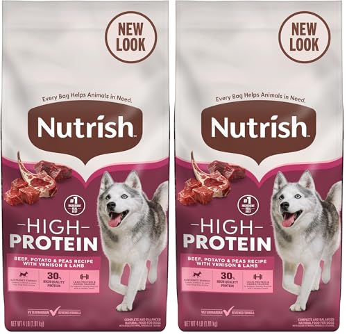 Nutrish High Protein Beef, Potato & Peas Recipe with Venison & Lamb Dry Dog Food