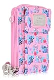 Picture of Disney Stitch Camera Bag for Women, Men, Unisex | Leather Stitch Crossbody Bags for Women | Women's Wallet with Adjustable Strap