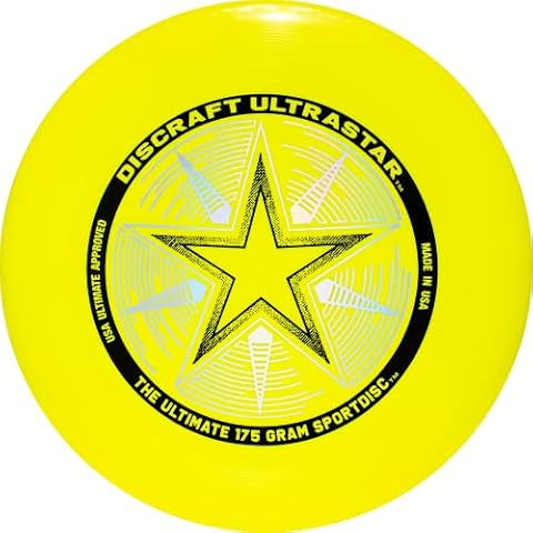 Discraft 175 Gram Yellow Ultrastar Sport Disc Cover