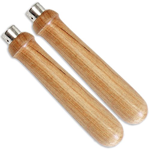 Hawk 6" Wooden Handle With Smooth Finish For File Or Chisel: F-70600-Z02 : ( Pack Of 2 Pcs. ) #TOP29