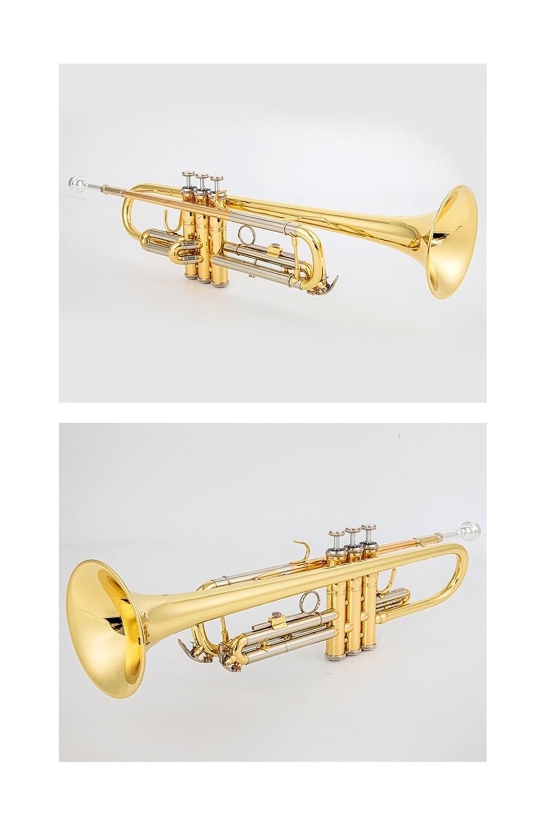 trąbka instrument Trąbka B Flat Instrument trąbkowy dla początkujących mosiądz TR501 Professional