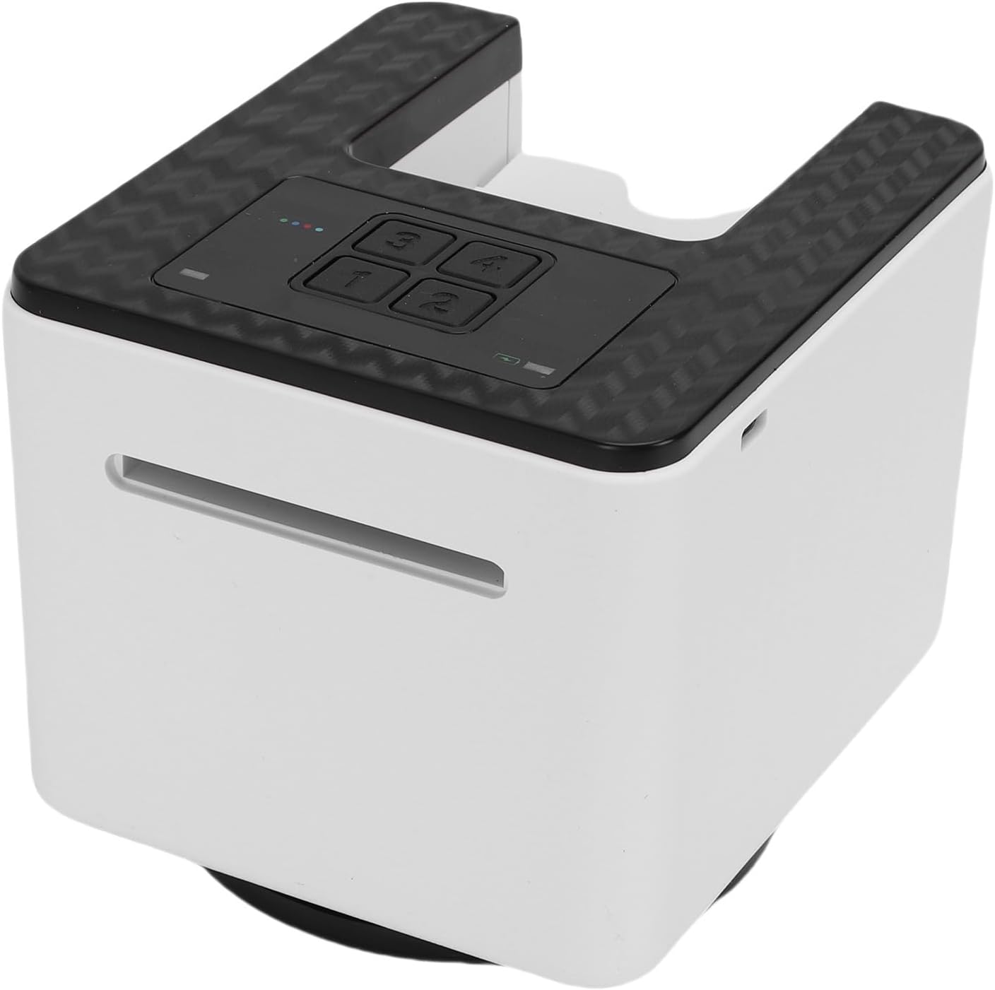 Yunseity Automatic Card Shuffler and Dealer, 2 in 1 Electric Card Machine with 360 Degree Rotating and Shock Absorbing Base for Poker Game Nights and Family Gatherings