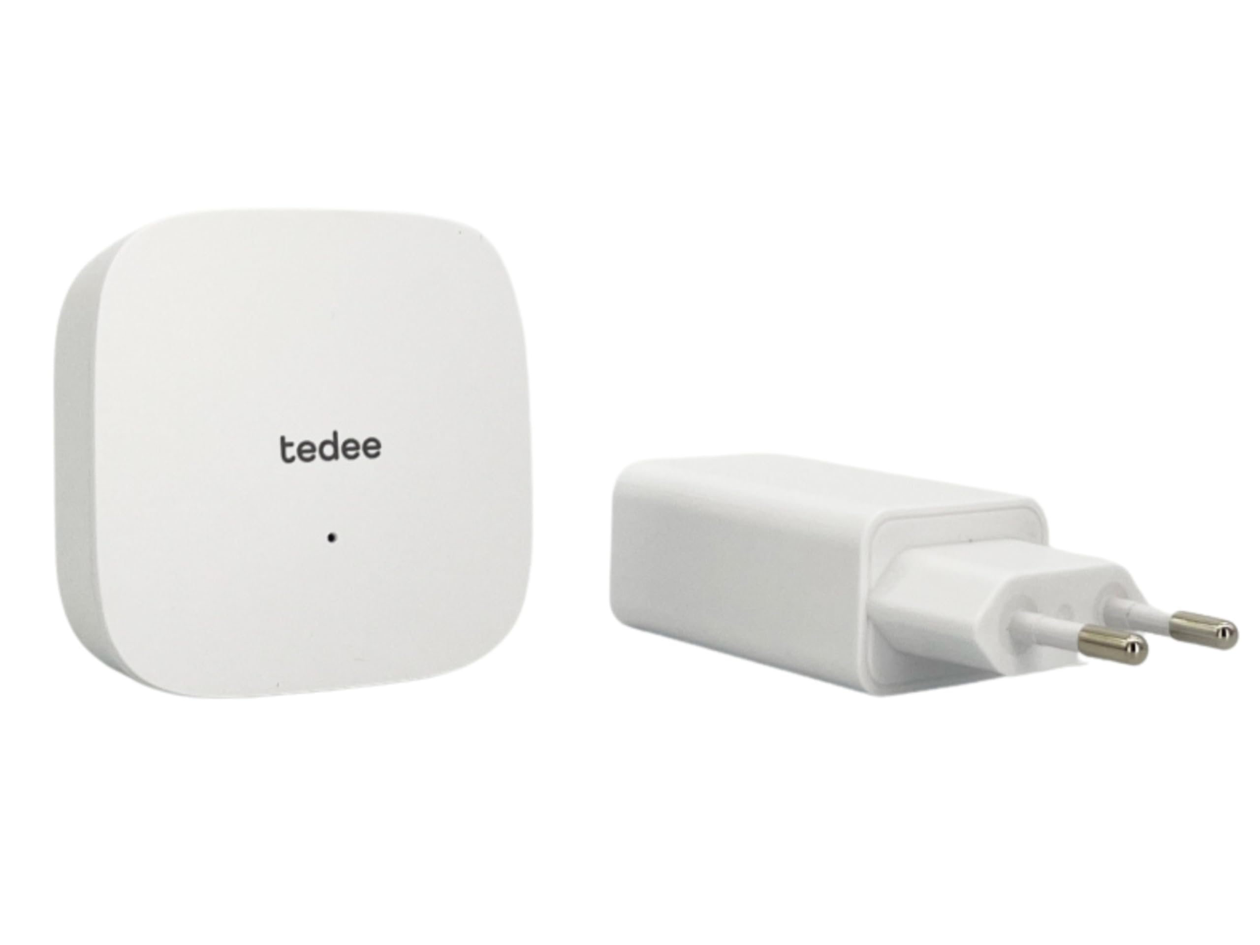 Tedee Bridge Adattatore WiFi Bluetooth per Serratura Smart | Accesso Remoto da Qualsiasi Posto | Controllo via App | Compatibile con Alexa, Google Home e Apple HomeKit | Connessione Sicura (EU)