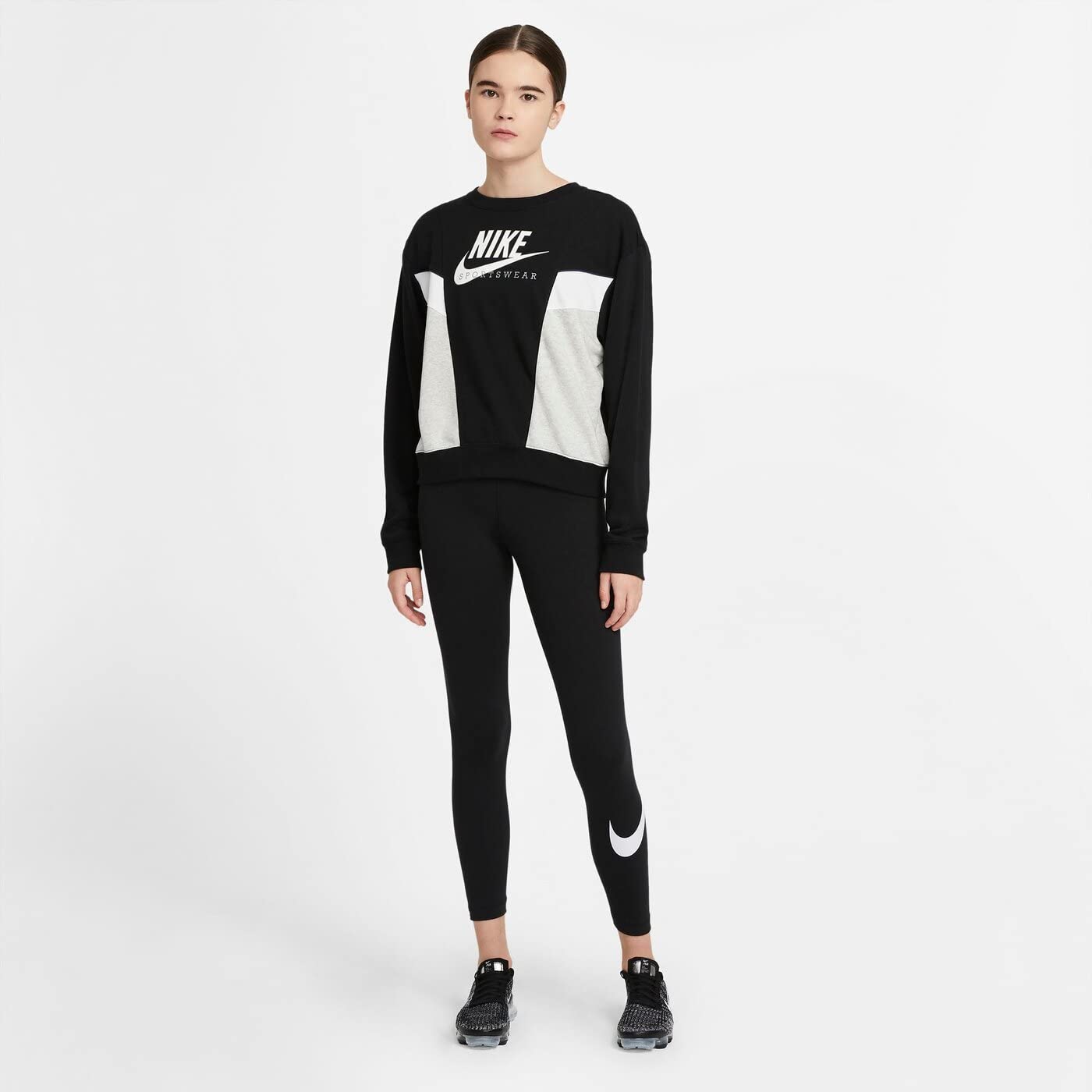 Nike W NSW Essntl Lggng Swoosh Mr - Leggings Mujer