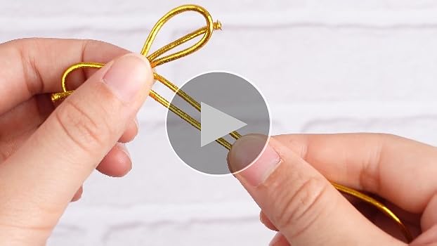 Amazon.com : Vercraft 200 Pcs Gold Stretch Loops with Pre