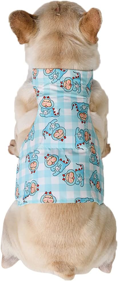 犬クールベスト 犬用 冷却ベスト フレンチブルドック 冷感 犬服クール 涼しい 春夏 熱中症対策 吸水速乾 暑さ対策グッズ 小中型犬 接触冷感 小中型犬用 小中大型犬 おまけ付