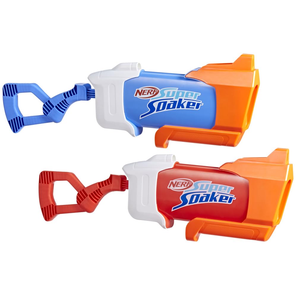 NERF Super Soaker Double Pack Rainstorm Riot Launcher