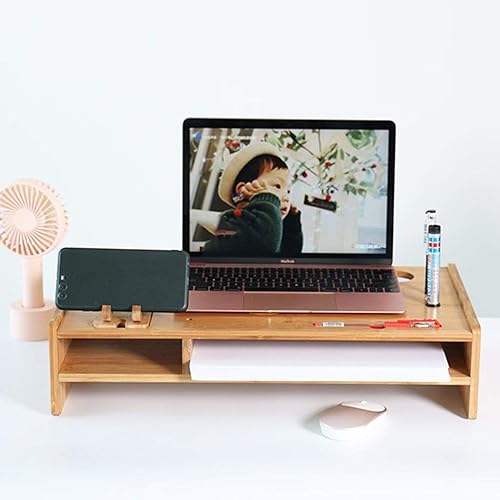 Miniatura 3 de HNBBF Soporte de madera maciza mesa de café muebles de aspecto de madera con forma para sala de estar muebles pequeños plegables