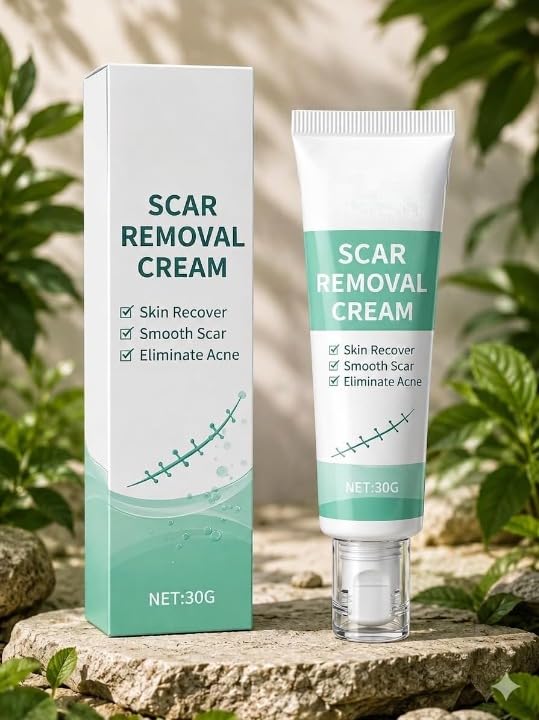 Scar Removal Cream & Silicone Gel | Advanced Scar Care Cream for Old & New Scars | Moisturizing Scar Gel for Face & Body | Suitable for Stretch Marks & Uneven Skin Texture | 30g-image-49