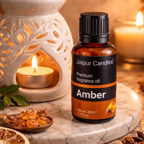 Image of Fragrance Oil | 30 ml | Aroma Oil for Home Fragrance | Best for Aromatherapy | Use in Diffusers, Candles, Air Fresheners (30ML, Amber)