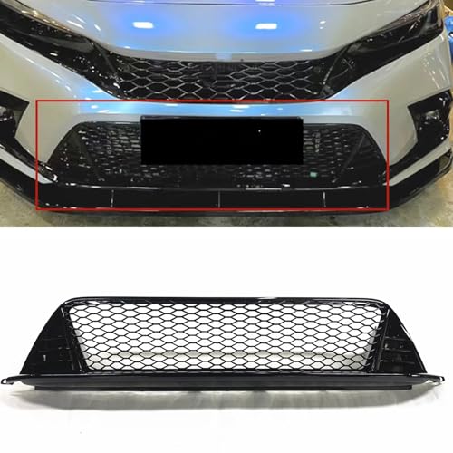 Calandre centrale avant Civic 11G finition glossy black haute résistance 2023