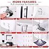 Sewing Machine for Beginners, Portable Mini Sewing Machine, 12 Built-In Stitches and Adjustable Speed with Replaceable Presser Feet and Two Power Supply Methods (110V)