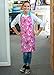 Sara Sews Bright Pink Llama Handmade Kitchen Art or Craft Apron Gift for Tween Girl