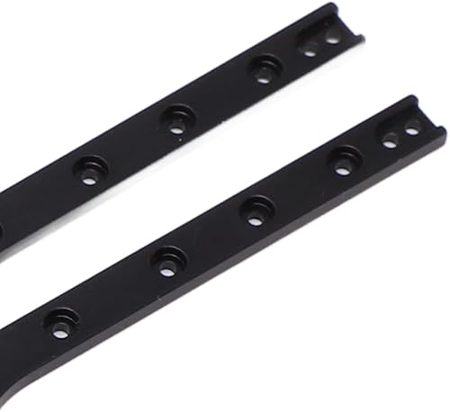 Miniatura 8 de Bastidor de chasis de coche RC rieles de latón estable fácil de instalar accesorios RC, peso ligero, no es fácil de dañar, no es fácil de deformar,