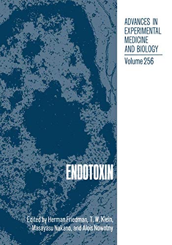Endotoxin (Advances in Experimental Medicine & ... 0306432412 Book Cover