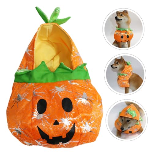 Disfraz de Calabaza Halloween para Perros y Gatos miniatura 5