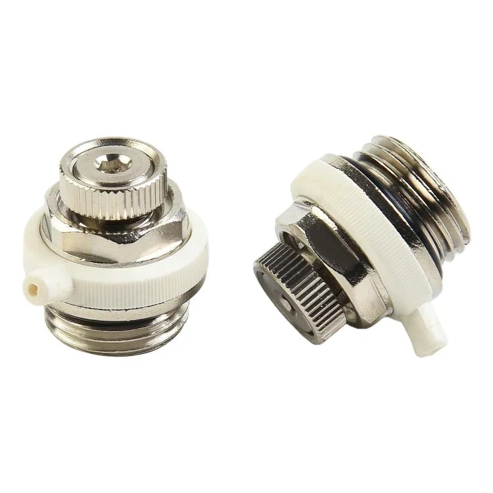 Valvola di sfiato automatica for radiatore, sfiato aria automatico da 1/2", valvola di sfiato automatica, parti for radiatori, distributore di acqua for riscaldamento a pavimento(5pcs)