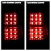 ACANII - For 2000-2006 BMW X5 E53 Red Clear LED Tail Lights Brake Lamps Pair Set Replacement Driver & Passenger Side