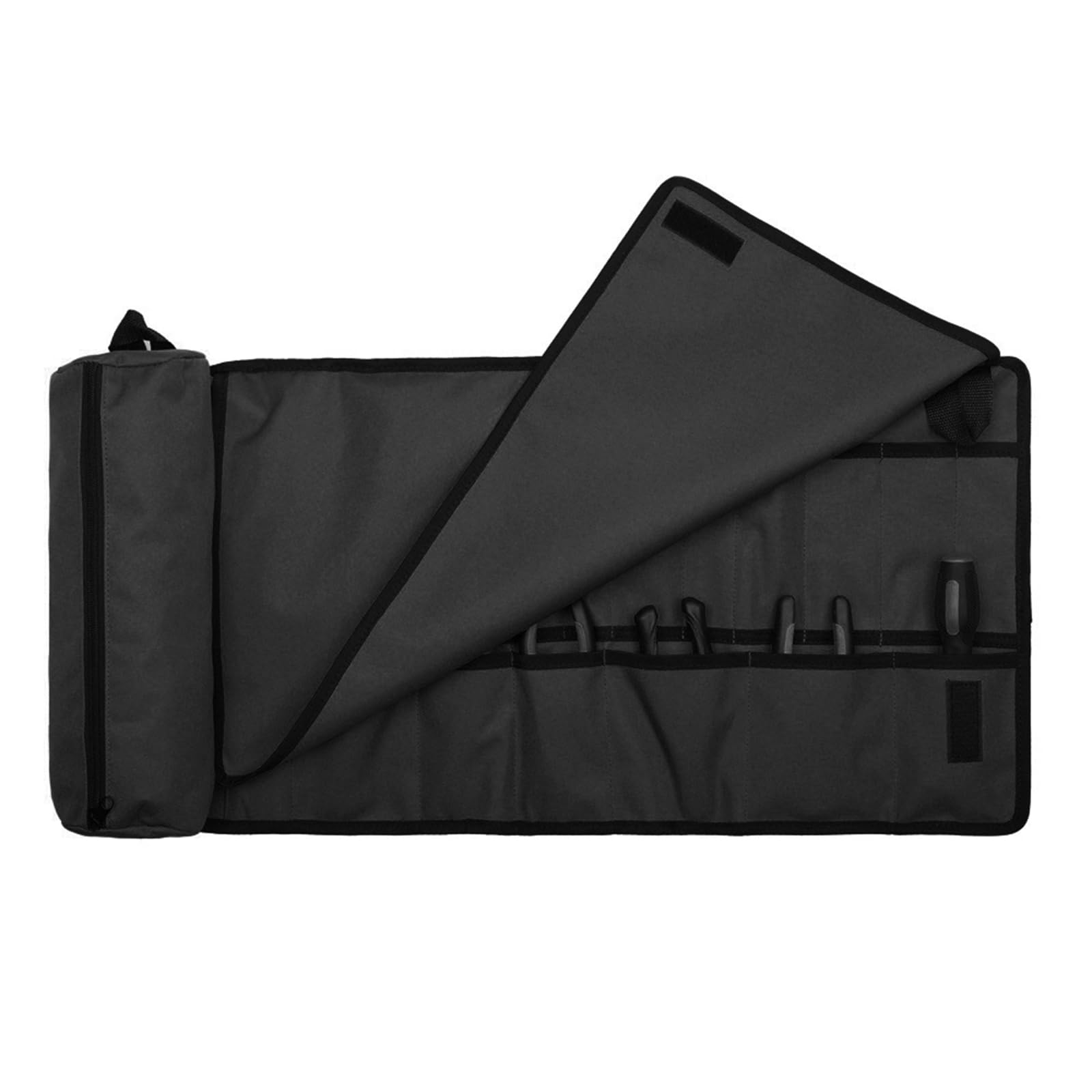 YHAILI Multipurpose Tool Bag Organizers Tool Roll Pouches for Electrician Plumber Carpenter Mechanics with Multiple Pockets