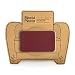MastaPlasta, Leather Repair Patch, First-aid for Sofas, Car Seats, Handbags, Jackets, etc. Red Color, Plain 4-inch by 2.4-inch, Designs Vary