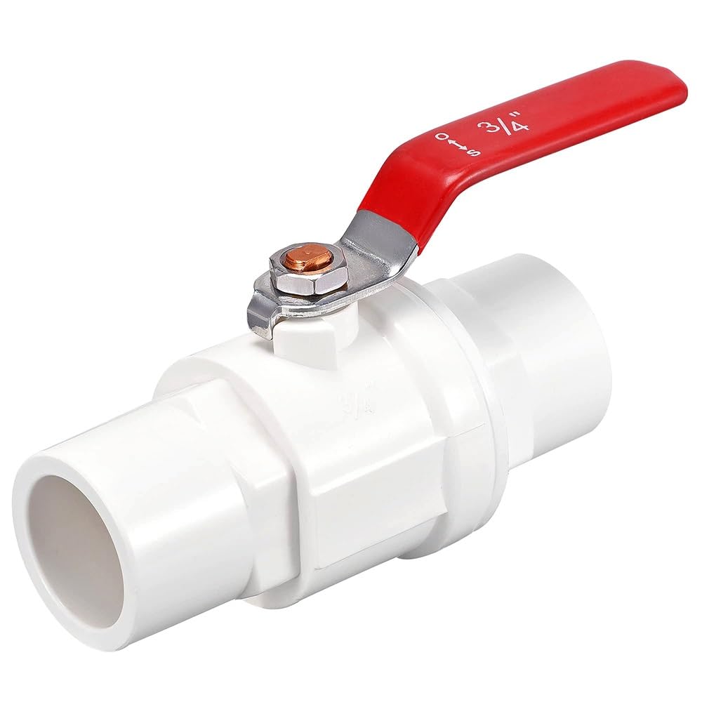 Vanne à bille en PVC 110mm pour l'arrosage du jardin et réseau d'eau