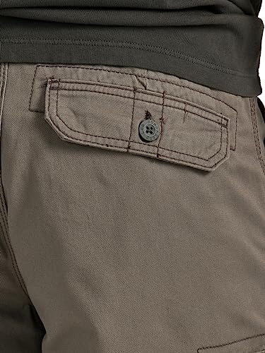 Lee Men's Big-Tall Dungarees Belted Wyoming Cargo Short, Vapor, 48 – Ansicht 3