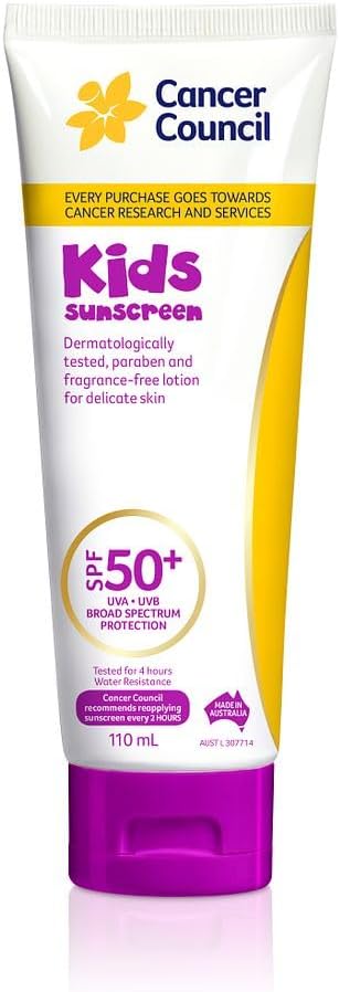 Cancer Council Cca Kids Sunscreen Spf 50+ - 110ml