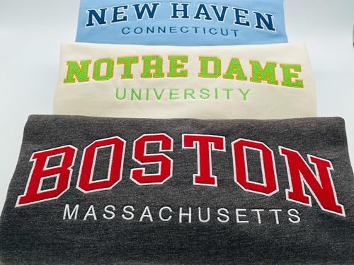 Custom Embroidered Sweatshirt - Design Your Own Text or Name, Personalized Crewneck Pullover, Gift for Men & Women, Cozy and Stylish for Birthday, Christmas, Anniversary, Mother's Day3