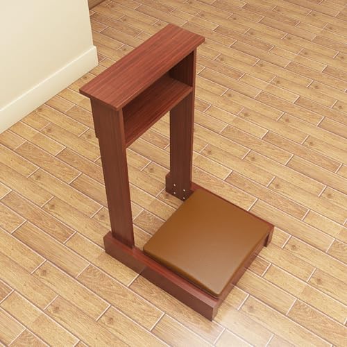 Taburete de oración para rodillas – Silla cómoda y duradera para el hogar y la iglesia, ideal para meditación y regalos religiosos