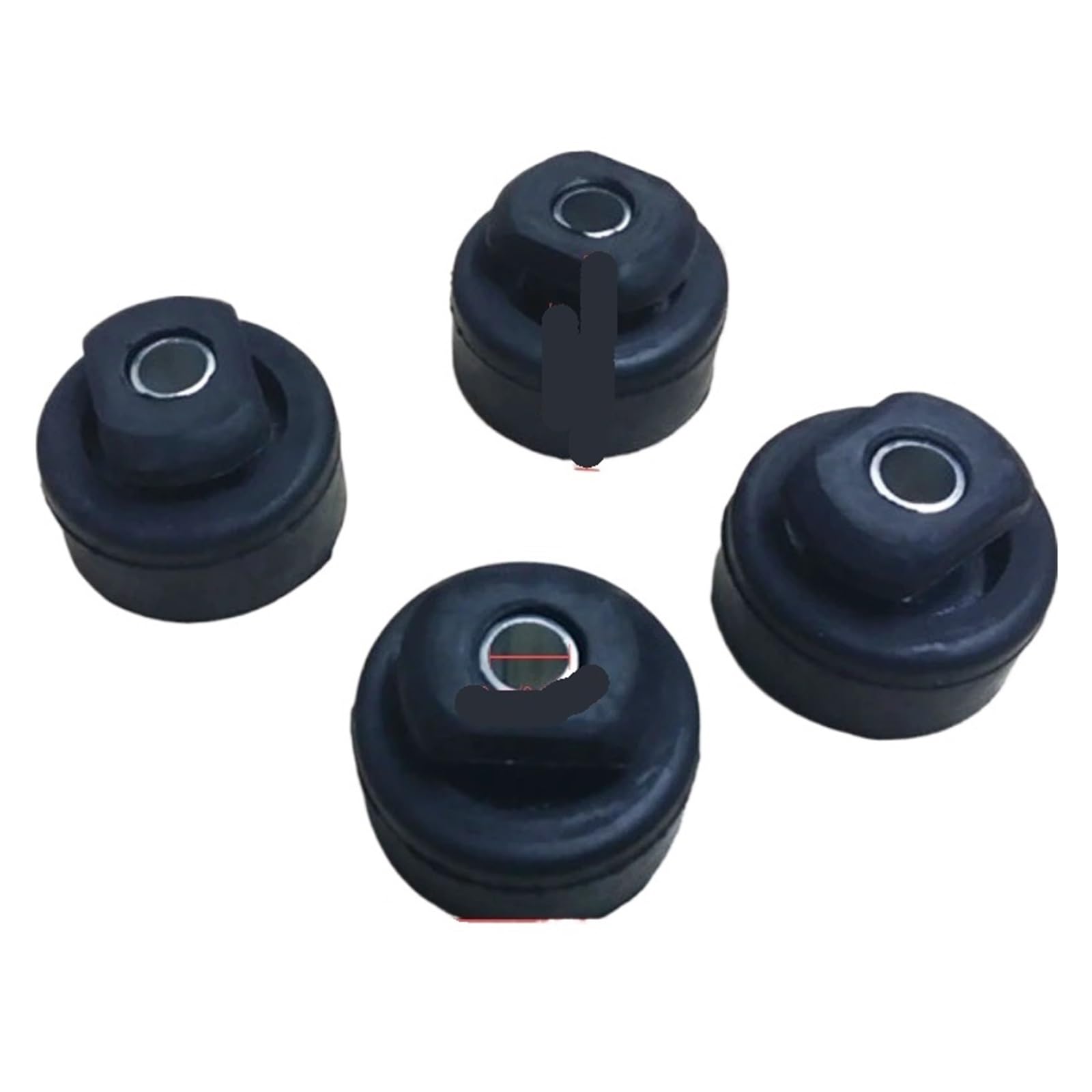 Ixllppyfn One Color 4Pcs For Copeland Compressor Vibration Damping Foot Pad Air Conditioner Compressor Shock Pads