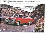 1966 CHEVROLET CHEVELLE SS396 SS 300 MALIBU DEALER SALES BROCHURE
