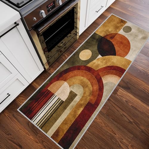 Tapis de passage géométrique extra long pour sublimer le salon - 3