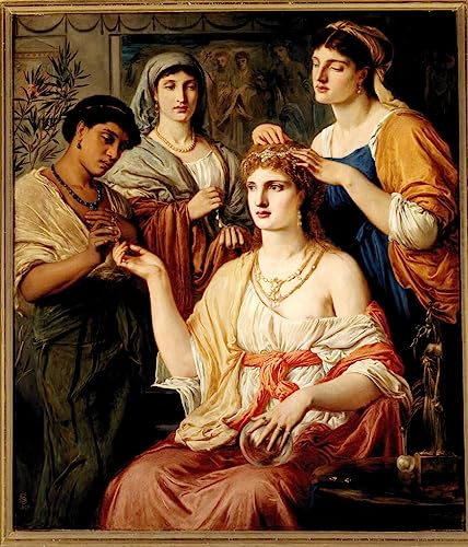 Tableau La toilette d'une dame romaine pour créer une ambiance élégante dans votre chambre