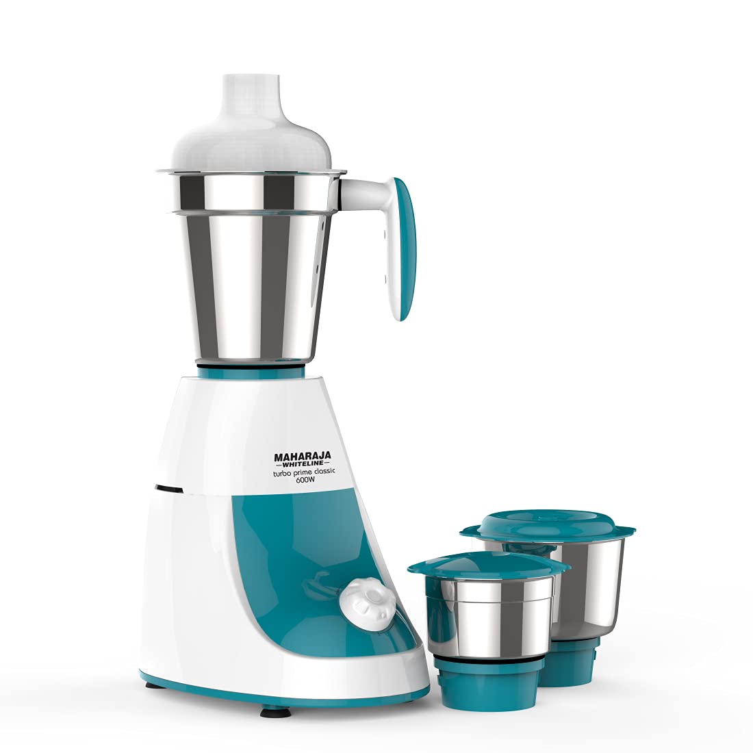 Maharaja Whiteline Turbo Prime Classic Mixer Grinder, 600 W, 3