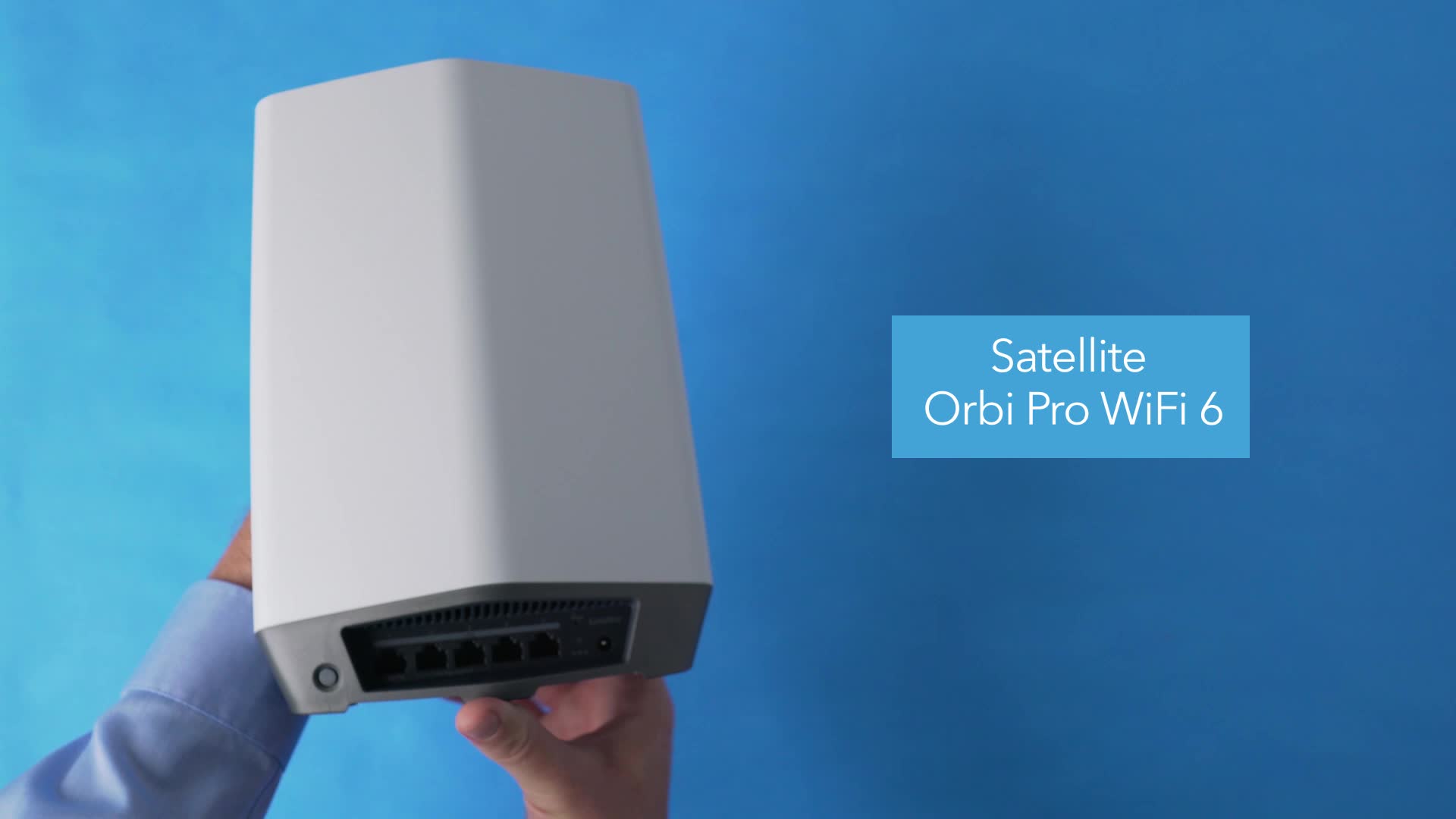 NETGEAR Satellite Orbi tri Bandes WiFi 6 (RBS850) – Compatible