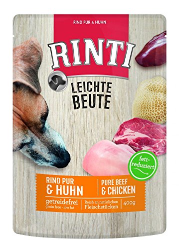 Rinti Leichte Beute Rind Pur+ Huhn 400g Größe 10 x 400g