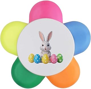 Azeeda 'Easter Bunny with Eggs' Flower Shape ...