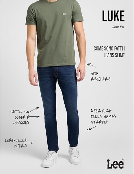 Lee - Luke II, Jeans Uomo - 3